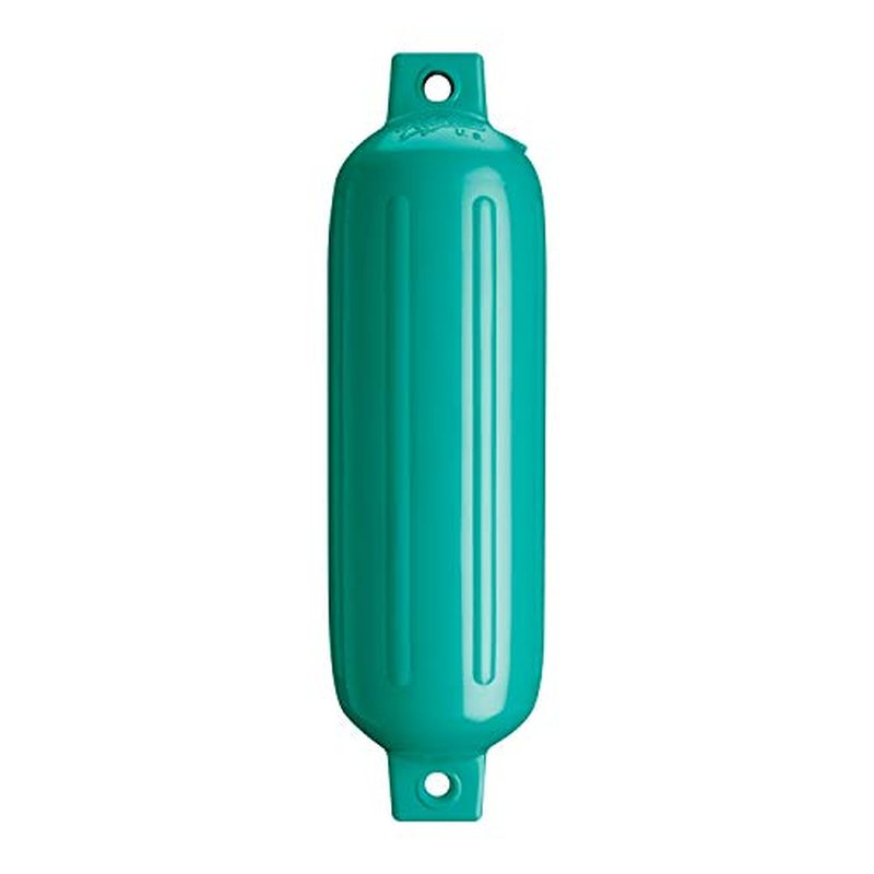 Polyform G-4 boat fender in teal, model 4954067