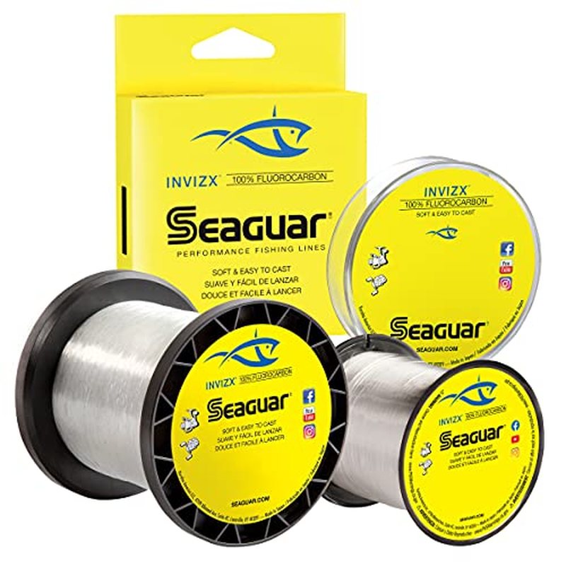 Seaguar InvizX fluorocarbon, model 12VZ200, clear 12-pound, 200 yard