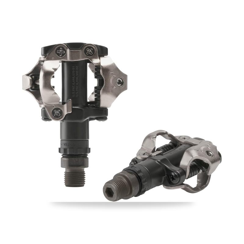 Shimano PD-M520 SPD pedals, model PDM520L
