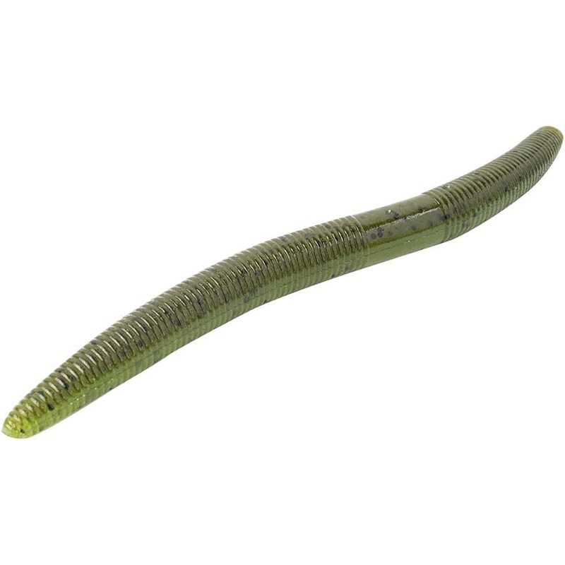 Gary Yamamoto Senko, Green Pumpkin White, 5 inch, model 9-10-912