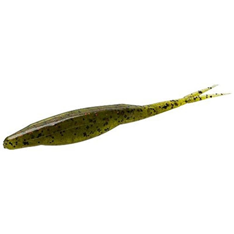 Zoom Super Fluke, Watermelon Red, 5 1/4 inch, model 023-054, 10 pack
