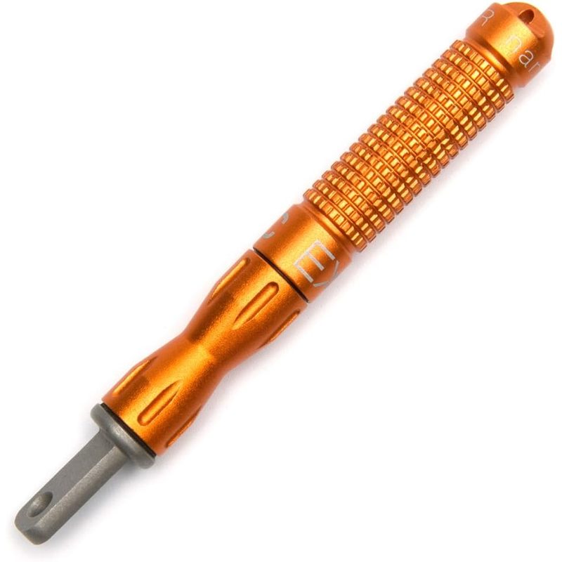 Exotac nanoSTRIKER ferrocerium fire starter in blaze orange
