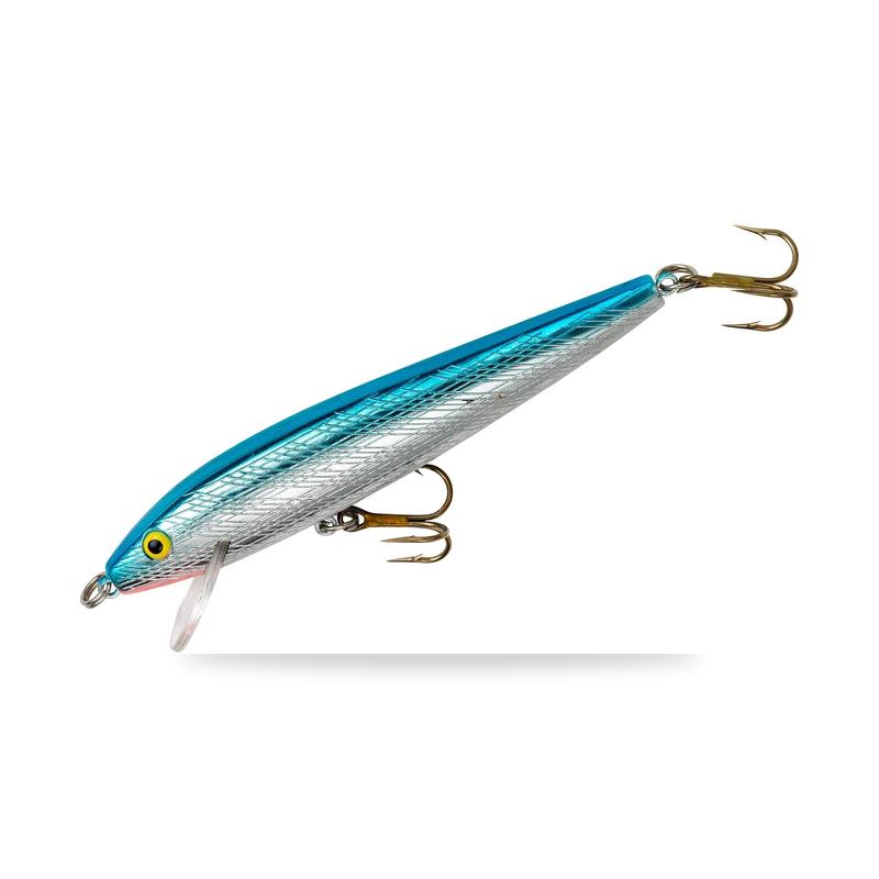 Rebel Minnow, silver and blue, model F1003