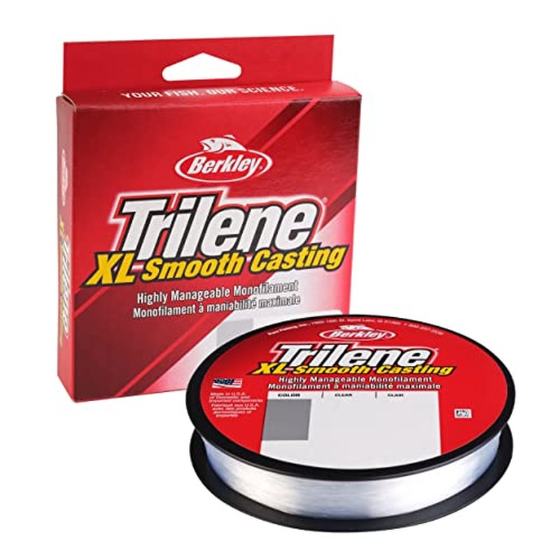 Berkley Trilene XL clear monofilament, model XLFS10-15, 10 lb