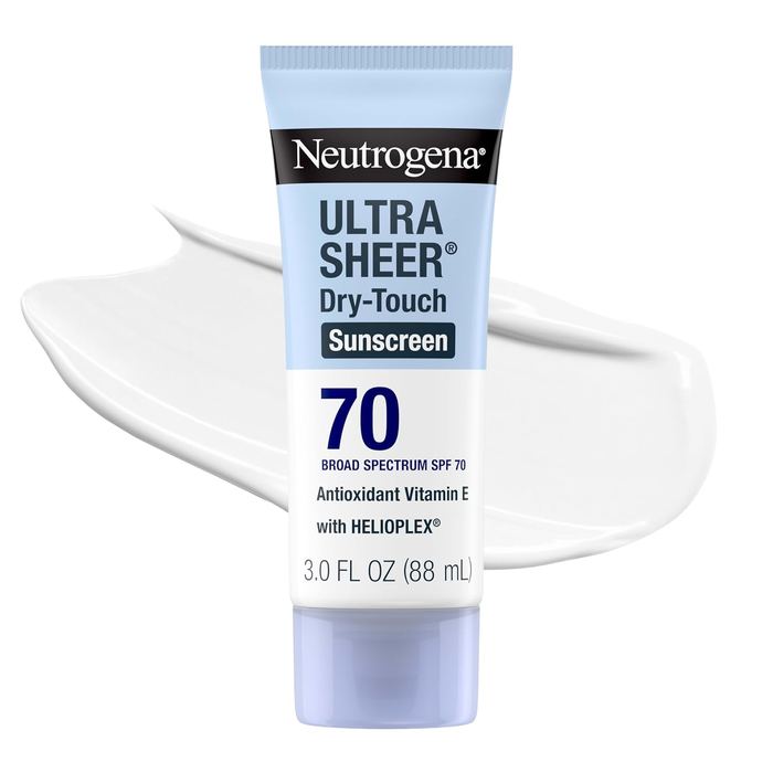 Neutrogena Ultra Sheer Dry-Touch Sunscreen Lotion, SPF 70