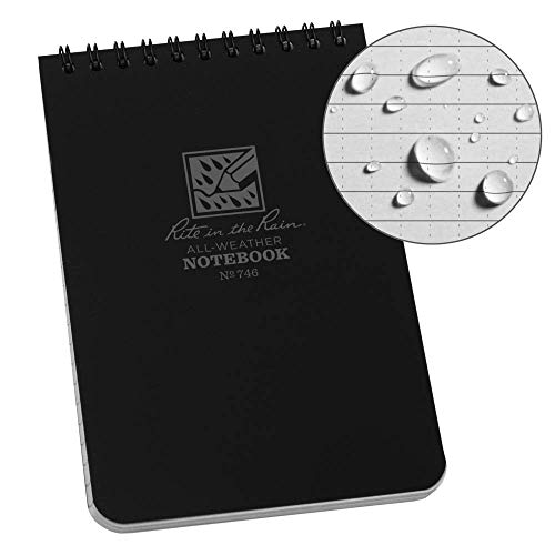 Rite in the Rain Weatherproof Notebook, 4 x 6 (No. 746)