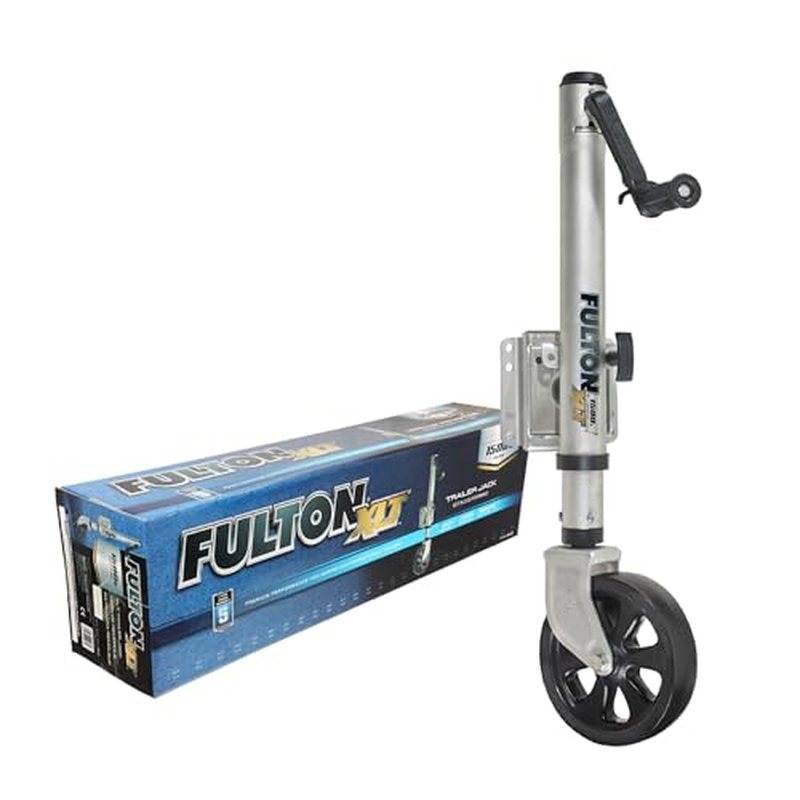 Fulton XLT marine trailer jack, model 141133, sidewind bolt-on