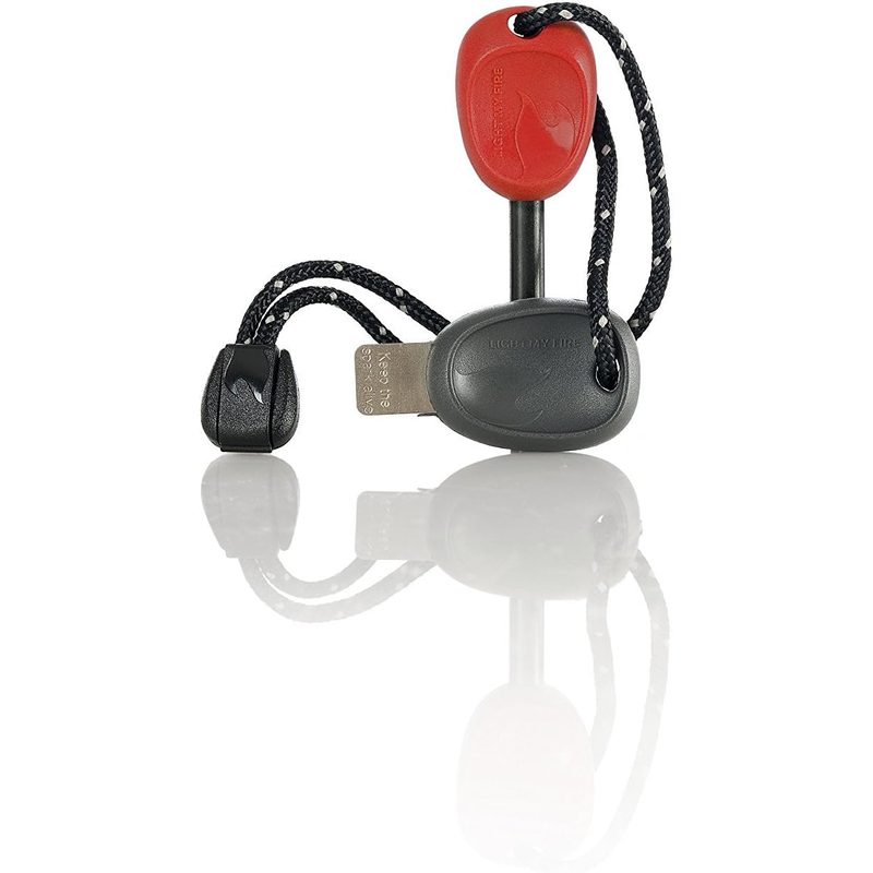 Light My Fire Swedish FireSteel 2.0 Scout with whistle, red