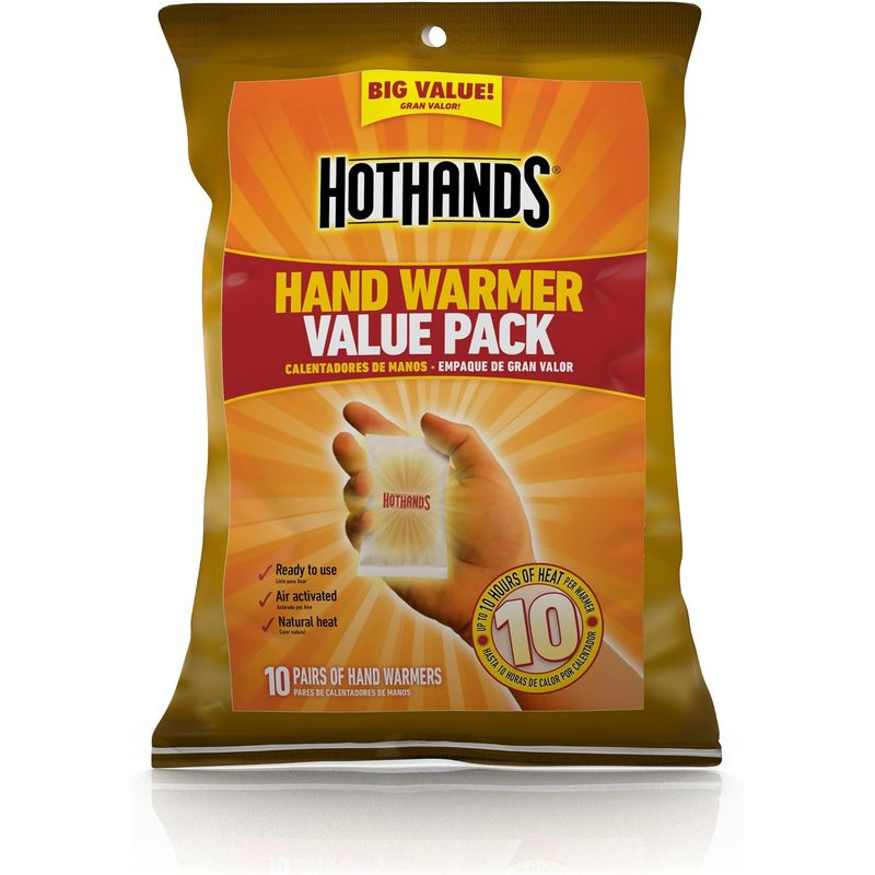 HotHands hand warmers, model H162900, 10-pair title