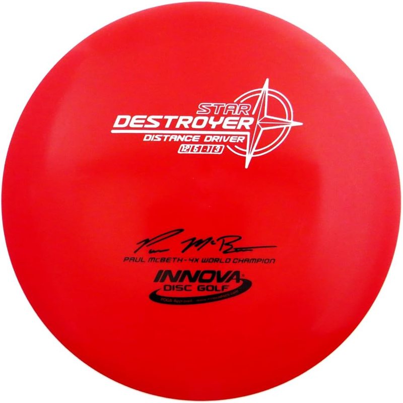 Innova Star Destroyer distance driver, size cell 130 to 139 grams