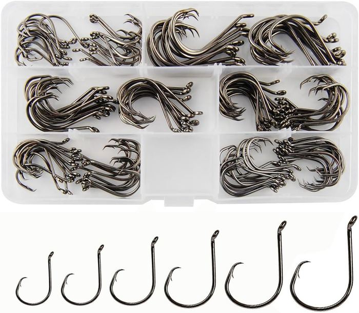 JSHANMEI Steel Octopus Hooks