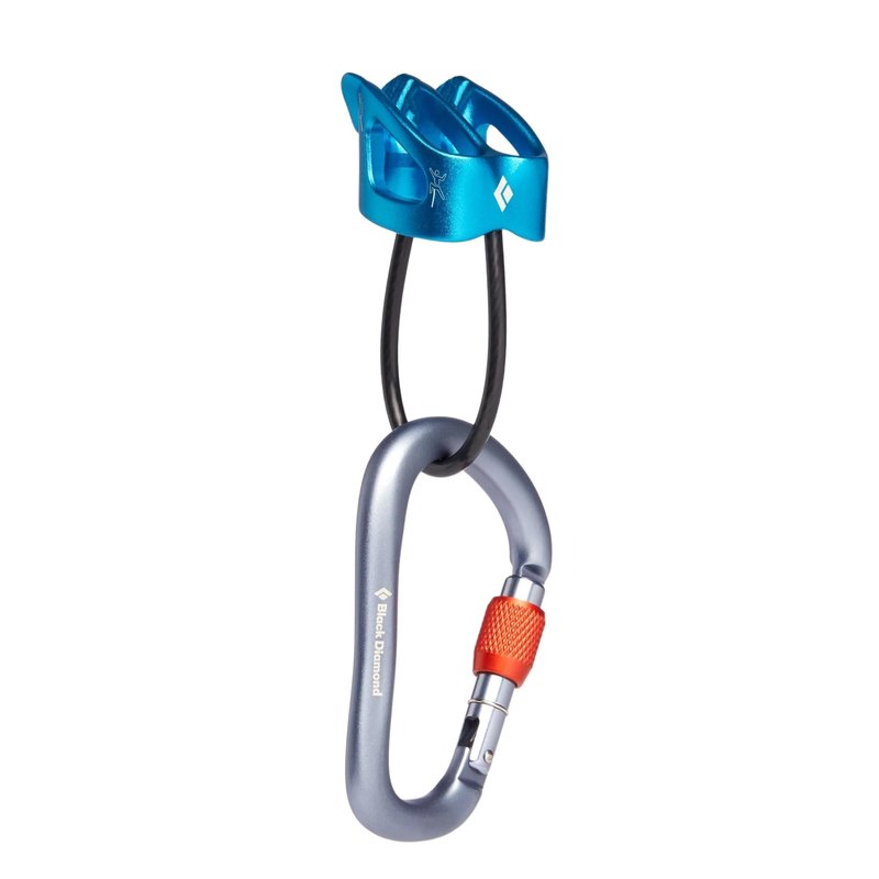 Black Diamond Big Air XP belay package, ATC-XP and screwgate