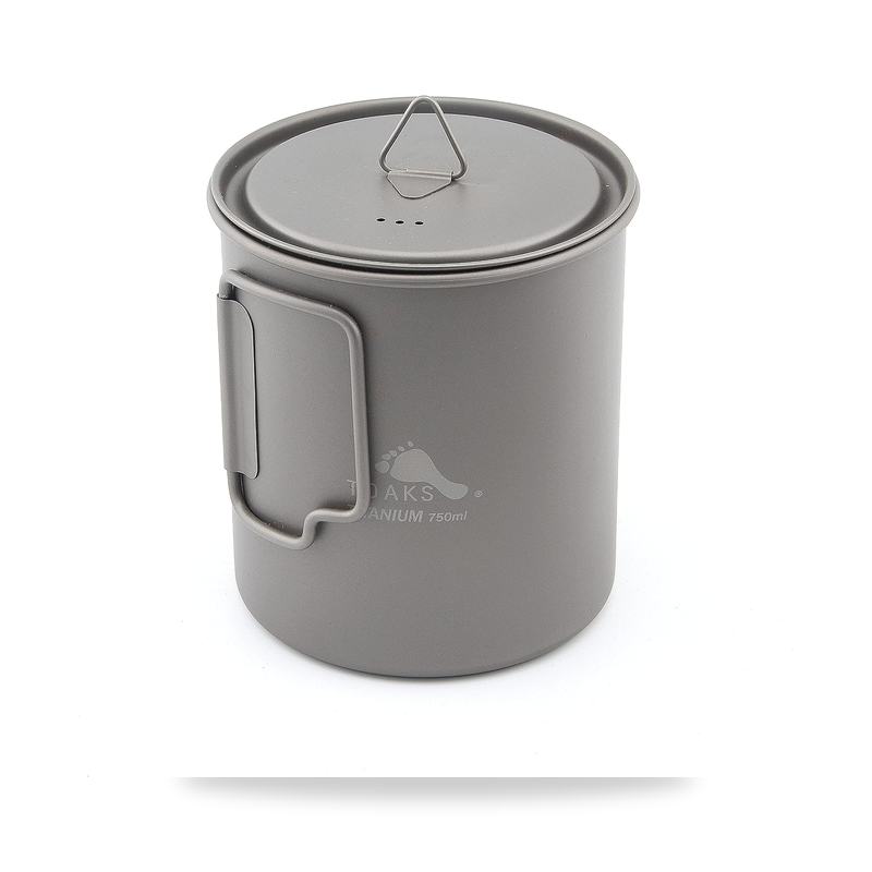 TOAKS Titanium 750ml Pot, model POT-750