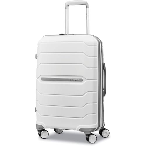Samsonite Freeform white carry-on spinner, model 78255-1908