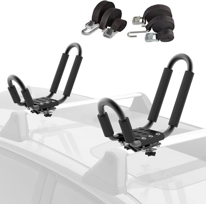 OxGord J-Bar Kayak Roof Rack