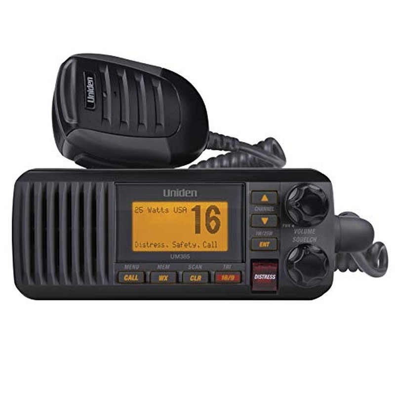 Uniden UM385BK fixed-mount VHF