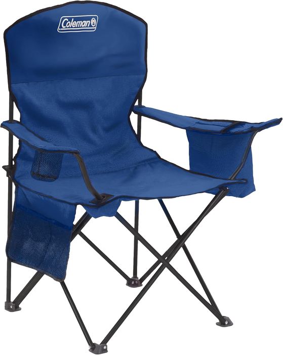 Coleman Portable Camping Chair with 4-Can Cooler