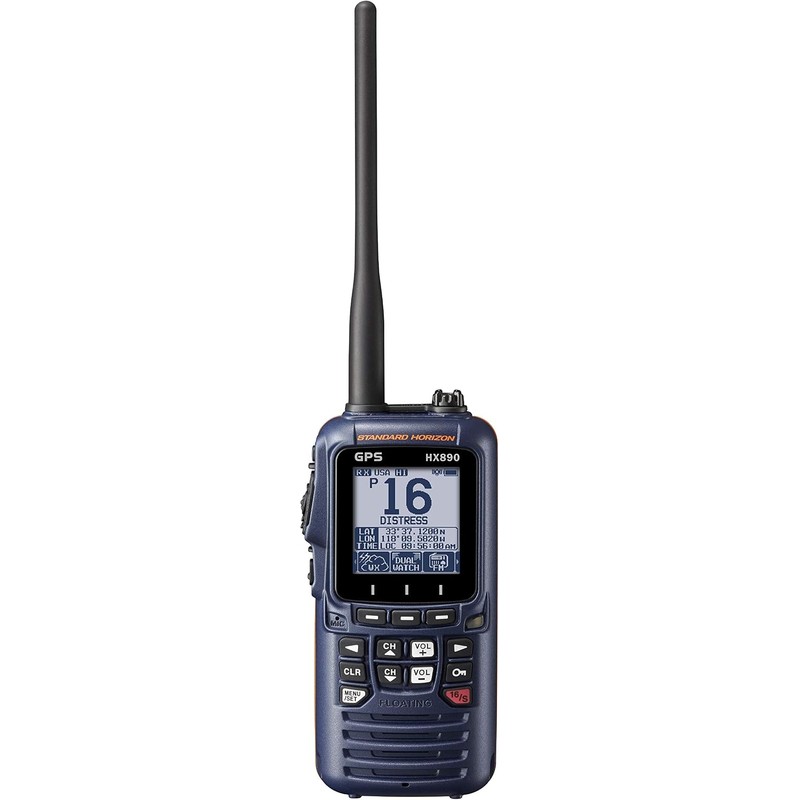 Standard Horizon HX890 handheld VHF, ASIN B07K6T9F43
