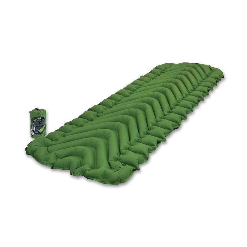 Klymit Static V pad, green, model 06SVGR02C, uninsulated