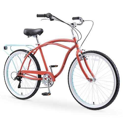 sixthreezero Around The Block Men's 7-Speed Beach Cruiser