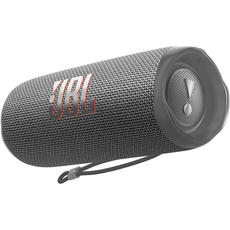 JBL Flip 6 portable speaker, grey, model JBLFLIP6GREYAM