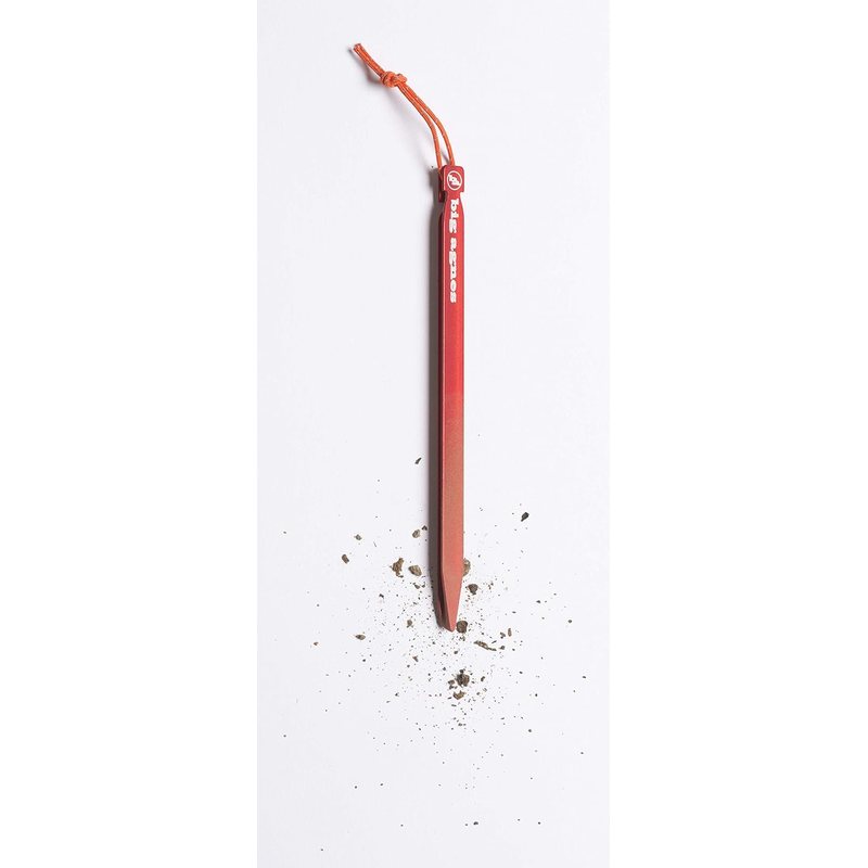 Big Agnes Dirt Dagger UL tent stakes, orange, part ADDPK67522