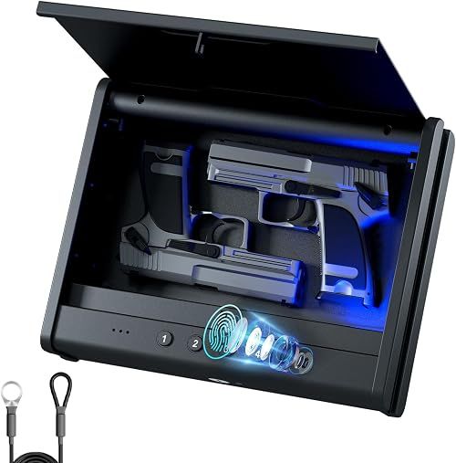 Barska AX11224 Biometric Pistol Safe