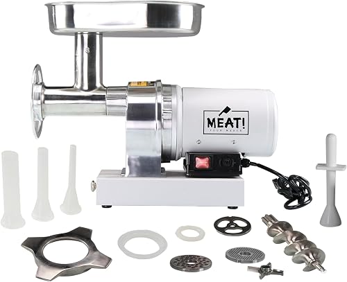 MEAT! .5 HP Pro-Grade Meat Grinder #8