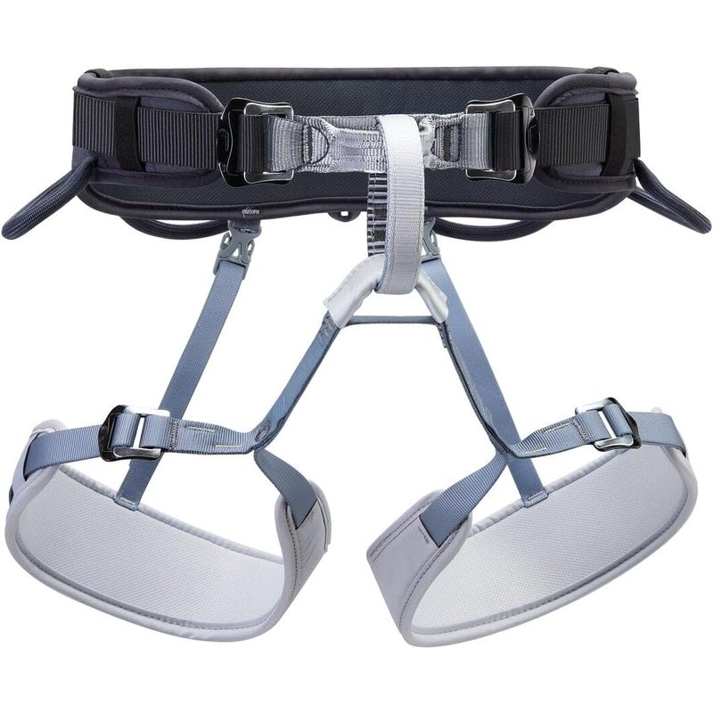 Petzl Corax climbing harness, dark gray, style C051AB01, size 2