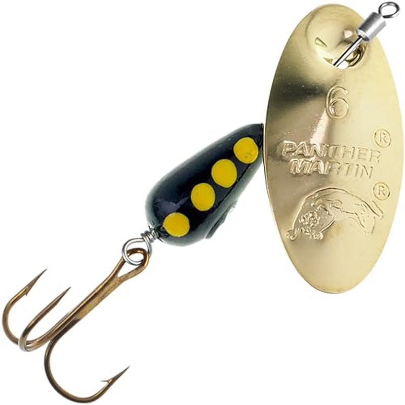 Panther Martin inline swivel regular spinner, gold, model PMISR_4_G