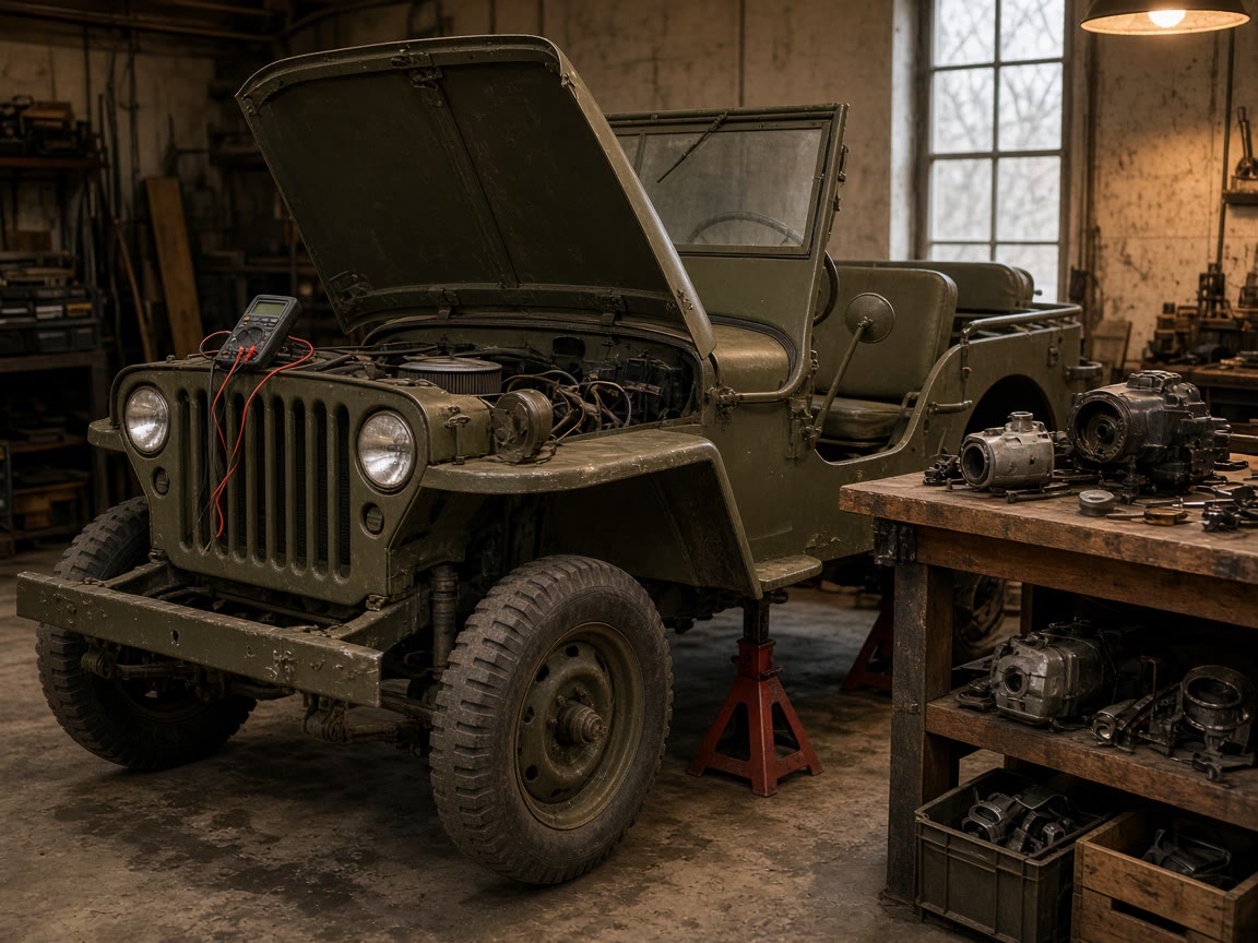 A meter on the fender and a tub you have already crawled under. Paint is later.