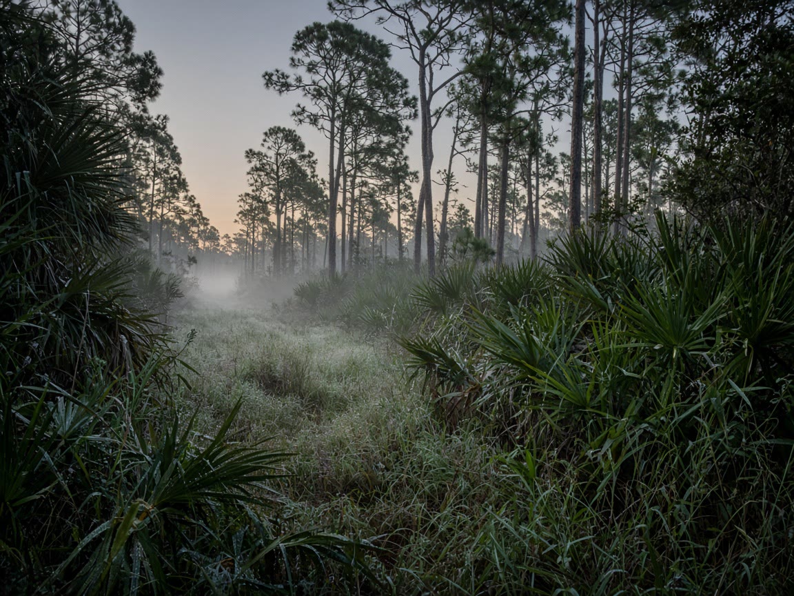 A palmetto edge at first light, leather you already broke in. One unit is the hunt.
