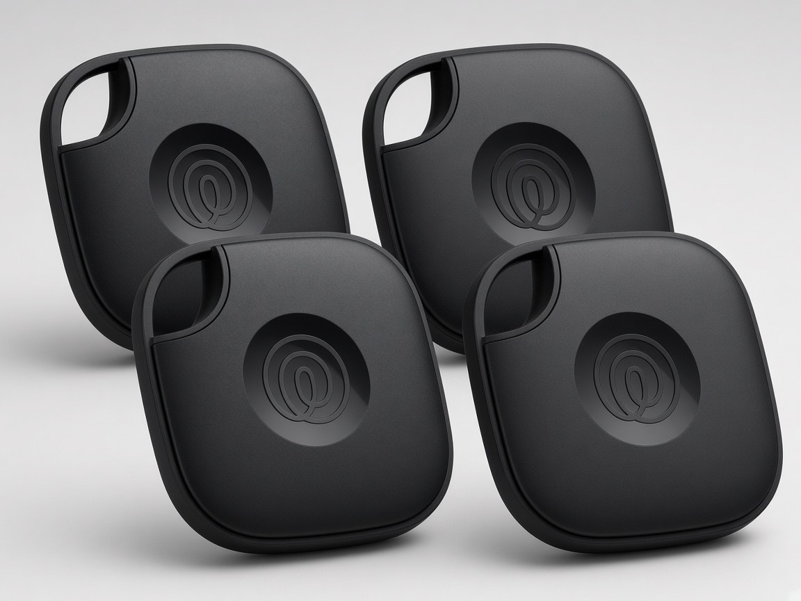 Life360 Tile Mate trackers, model T1801A, four-pack.