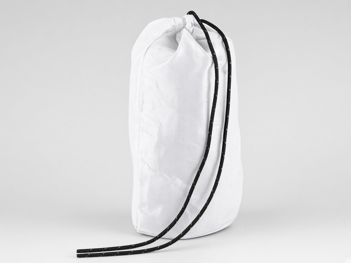 Ursack Major XL soft bear bag, a white sack.
