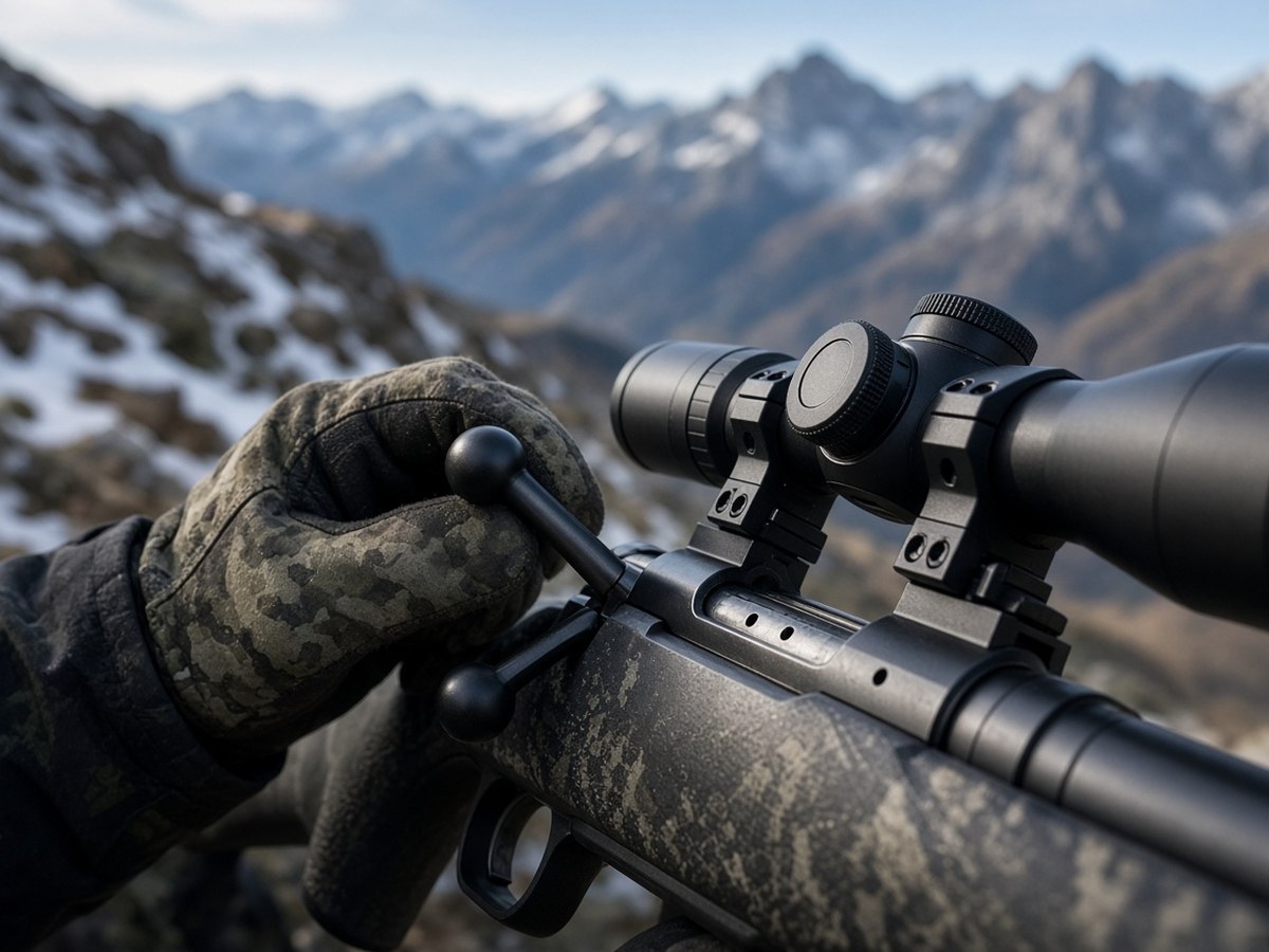 A bolt-action rifle carried into elk country. The right rifle for this job is the one you can carry all day and trust after a hard week.