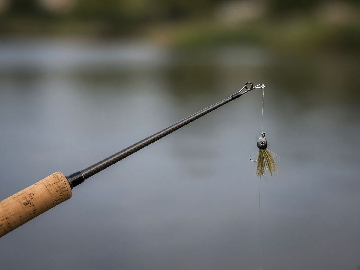 A light jig you can feel is the rod. An 11-foot photo is the ad.