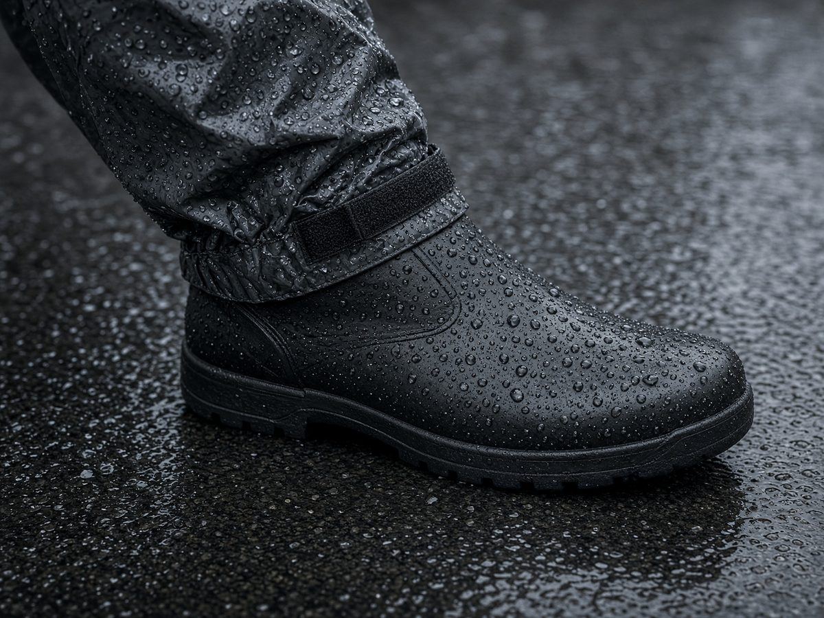 If the cuff does not seal over the boot, the suit is a funnel at 65.