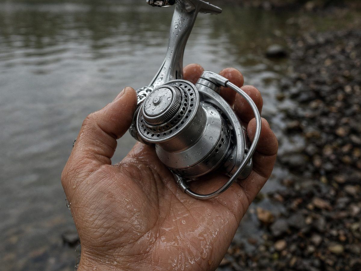 A smooth drag is the reel. Max-drag on the box is the advertisement.