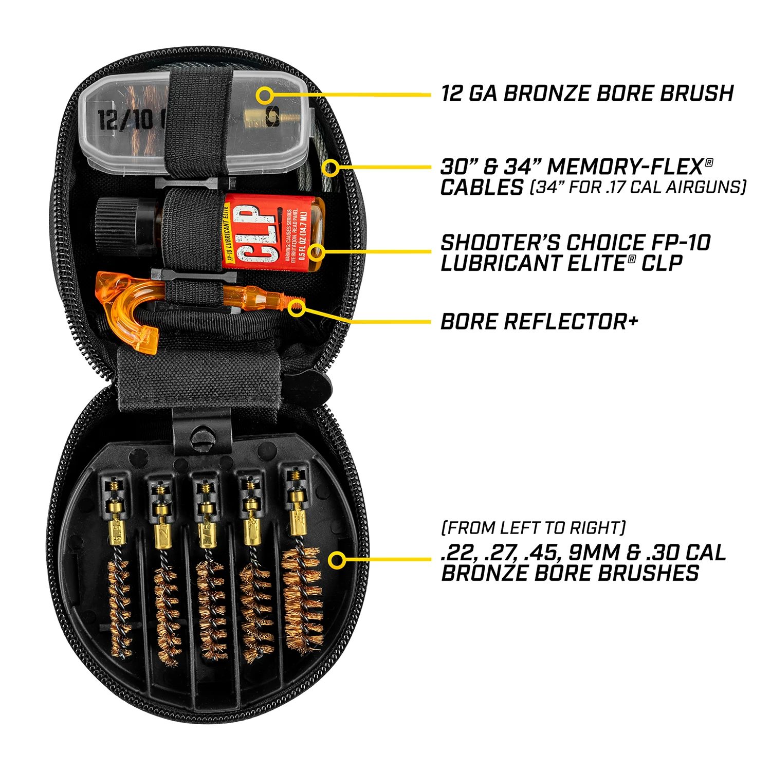 Otis Tactical kit brushes and patches