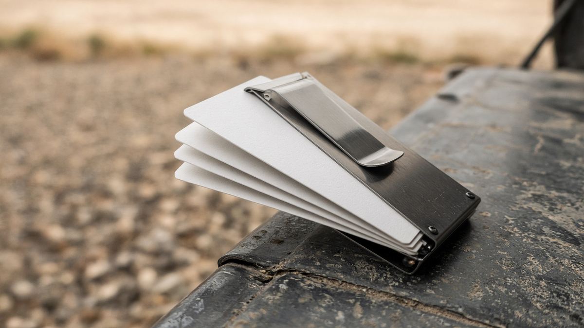 Slim is the feature. A stack of punch cards is the failure.