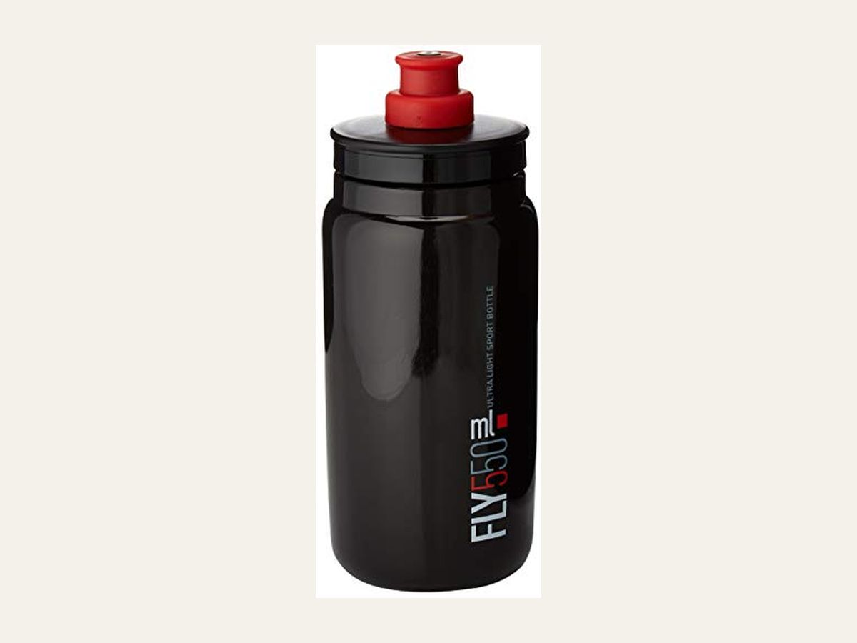 Elite Fly 550 milliliter cycling bottle.