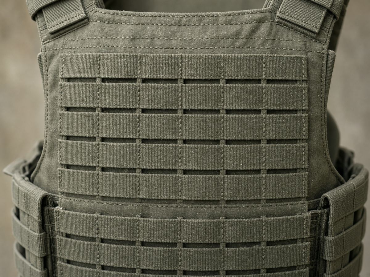Empty MOLLE is a shopping list. It is not protection.