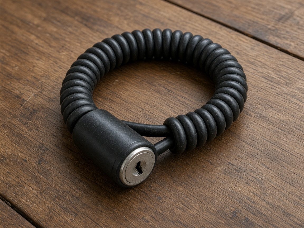 A cable lock is a habit you can pack. Locked storage at home is the rest of the job.