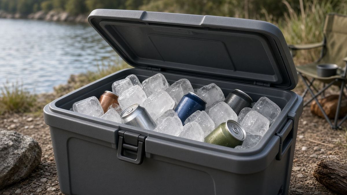 Ice-to-food ratio matters more than the logo on the lid.