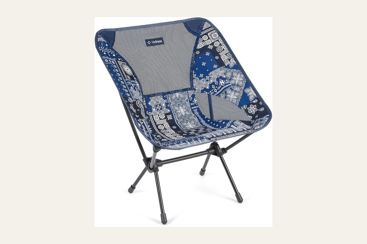 Helinox Chair One camp chair in Blue Bandana, model 10305