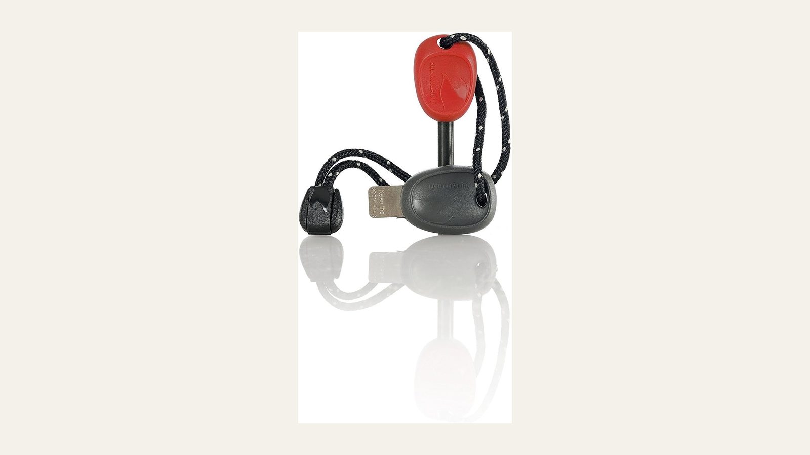 Light My Fire Swedish FireSteel 2.0 Scout fire starter with whistle