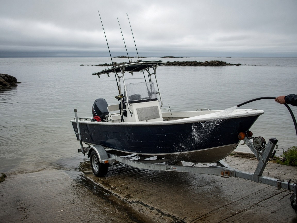 Rinse the salt before it becomes a spring project. The ramp is a bad shop.