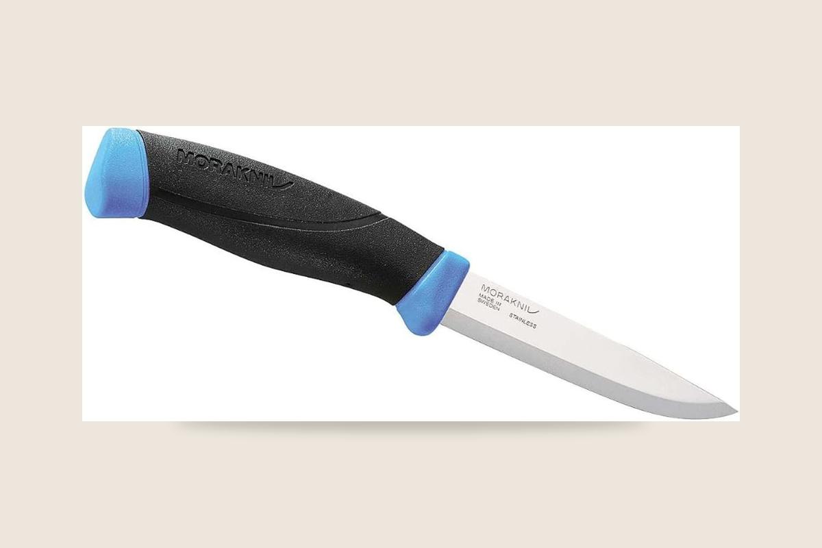 Morakniv Companion fixed-blade knife with polymer sheath, model M-12158