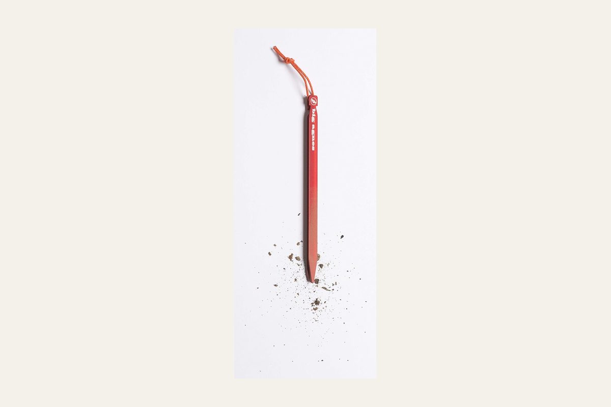 Big Agnes Dirt Dagger UL orange aluminum tent stakes, part ADDPK67522.