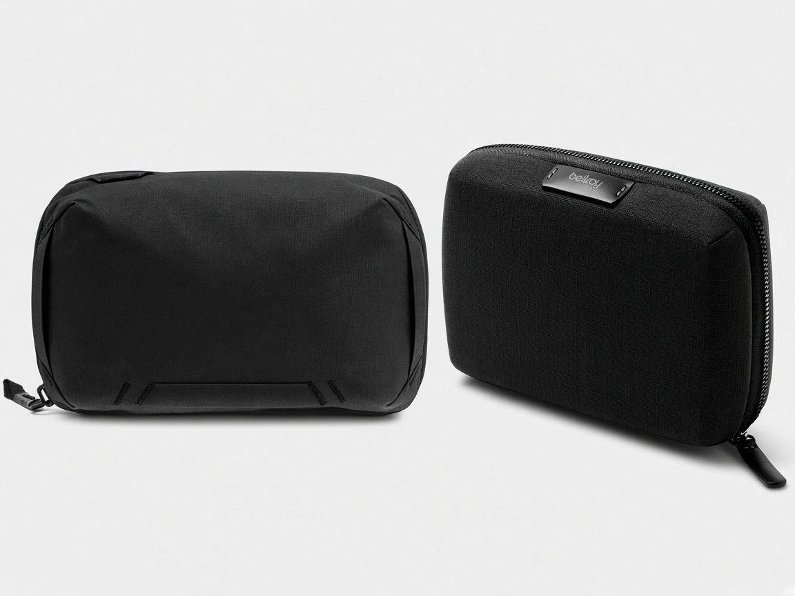 Peak Design Tech Pouch and Bellroy Tech Kit